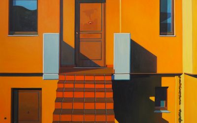 Building estate / the yellow houses – currently at the Bertrand Gillig gallery